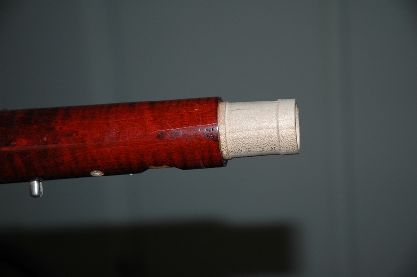 Upper tenon in place